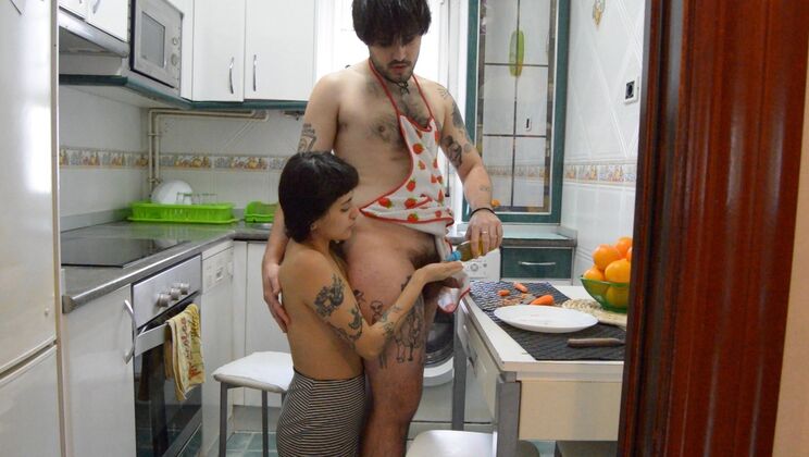 Breast Kissing And Food Play