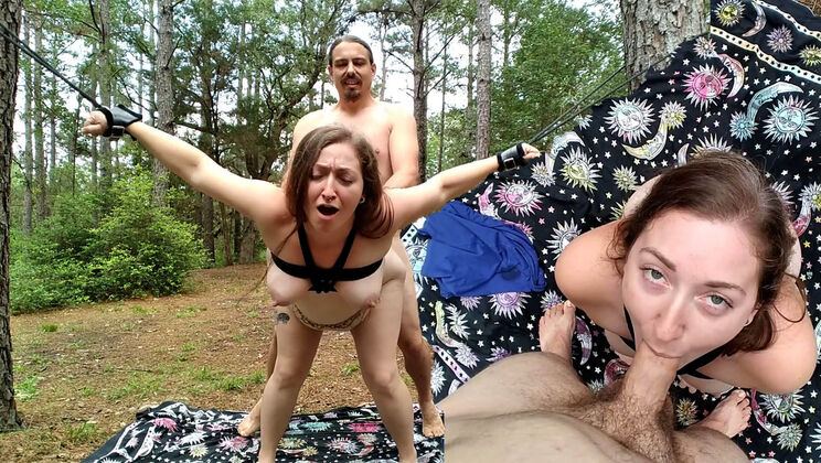 Maev Tied, Spanked and Licked – Outer Bounds with Nick