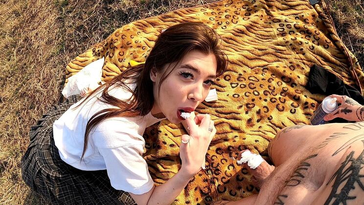 Public Banana Cream Picnic With Igor & Lera
