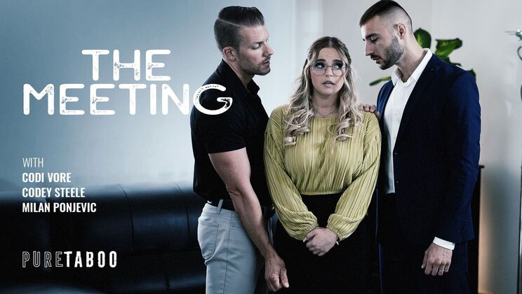 The Meeting: Rimming, Deepthroat and Cum on Tits Blonde