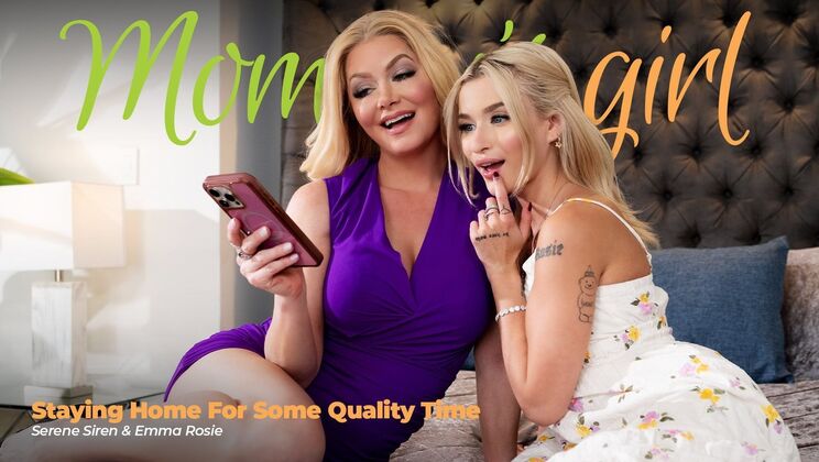 Quality Time at Home With Horny Blonde Teen
