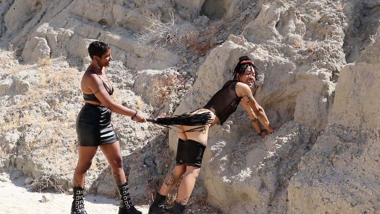 Desert Heat: Flogging & Impact Play with Honey G