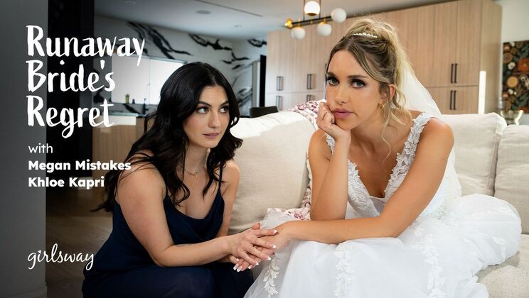 Lesbian Runaway Bride Regrets Everything – Girlsway